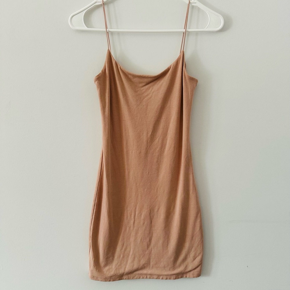XS Aritzia WILFRED FREE Tiny Dress in Blush